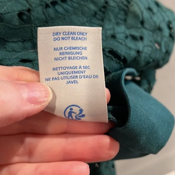 Boden Emerald Green Lace Overlay Zeta Ponte Knit Sheath Dress - Picture 7 of 9